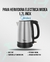 Pava Hervidora Eléctrica Midea 1,7L Inox