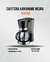 Cafetera Kanji Filtro 12T Negra CMF0800S02