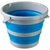 Balde Retrátil Azul 10 Litros em Polipropileno com Alça - Prático e Dobrável - comprar online