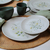 Conjunto 6 Prato Raso Porto Brasil Cerâmica Orgânico Ammi Floral Lisa - comprar online