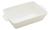 Travessa Refratária Em Porcelana Branca 28x16,5x5cm Lyor