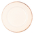 Prato Raso Lyor Linear Branco 27 Cm