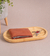 Bandeja De Bambu Oval Servir Petiscos 34 Cm Oikos - comprar online