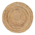 Jogo Lugar Americano Fibra Natural Rústico Detroit Marine Cor Marrom Detroit Straw Liso