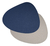 Jogo Americano Dupla Face Premium Azul/gelo - 44cm X 37cm na internet