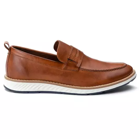 Mocassim Masculino Loufer Camurça Elegante Fino - comprar online