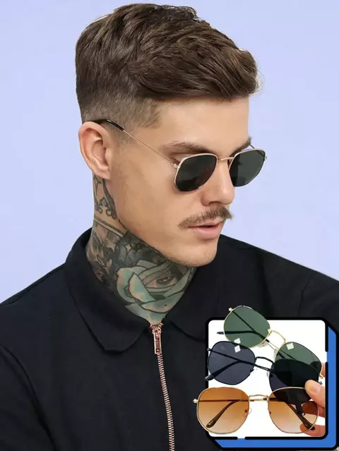 Óculos de sol Masculino Prime Lente Degradê Vintage - comprar online