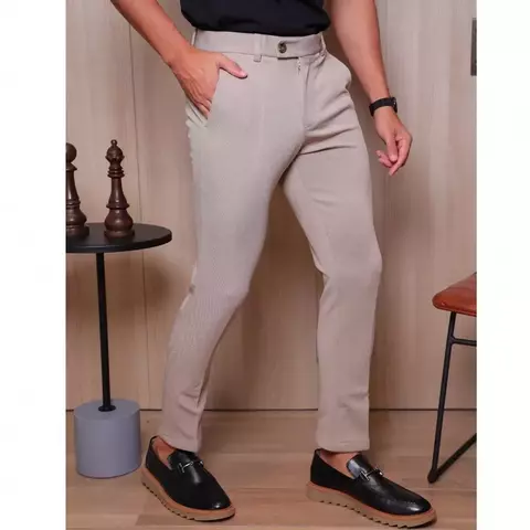 Calça Alfaiataria Malha Elastano Premium - comprar online