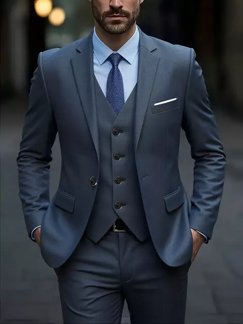 Terno Slim Fit Masculino Premium – Para Negócios, Casamentos e Eventos - comprar online