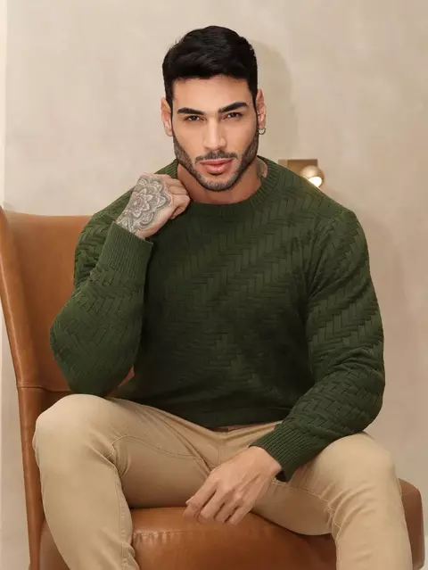 Suéter Luxo Premium Tricot | Outono Inverno - comprar online