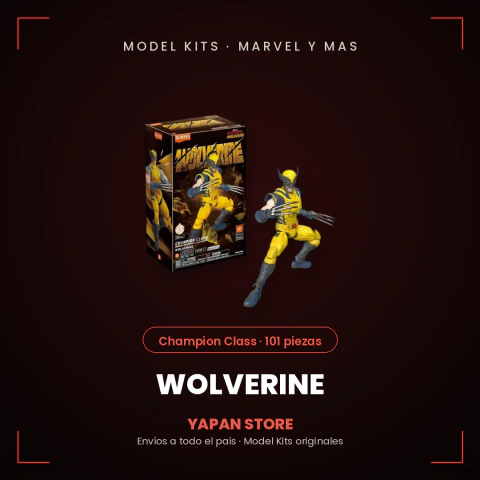 Blokees Marvel Hero Champion Class 05 Wolverine Model Kit
