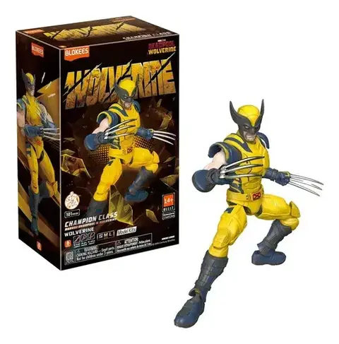 Blokees Marvel Hero Champion Class 05 Wolverine Model Kit