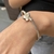 Pulseira para Berloque com Fecho Coração liso-Prata 925 - loja online