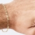 Pulseira Masculina Banhada a Ouro 18k Fina e Elegante - Serena Joias Brasil 