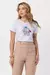 T-SHIRT LOVE BORDADO - COR BRANCO - Dalyllashoes