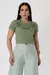 T-SHIRT BELIEVE IN YOURSELF ONCAS STRASS - COR VERDE PISTACHE na internet