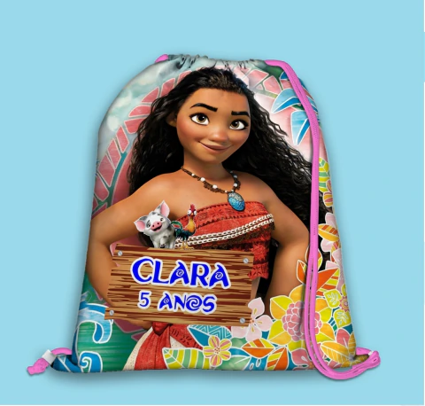 Mochilinha Saco Personalizada - comprar online