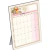 Calendário Planner de Mesa Pooh -Tilibra