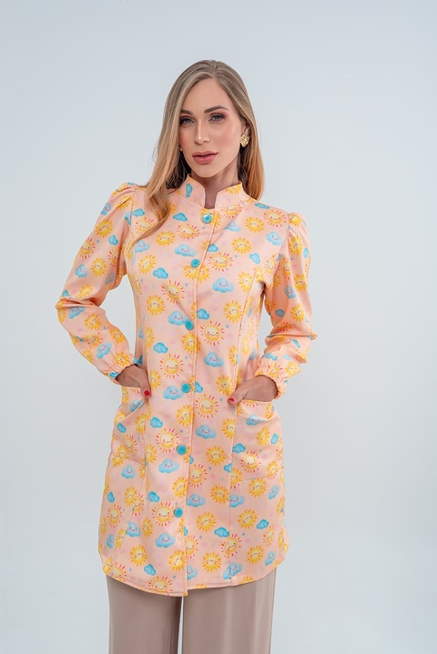 Jaleco Ana Estampado Sol