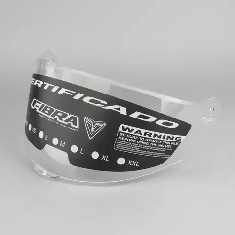 Repuesto Visor Incoloro Fibra By Nzi Byte Original Ece Dot
