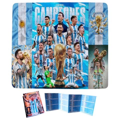 Rompecabezas Stampad Mundial 90 Piezas + Fixture 2026 - comprar online