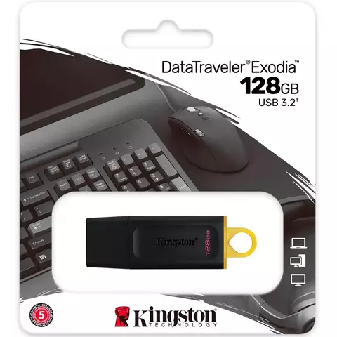 Pendrive Kingston Exodia DTX 128GB USB 3.2 Gen