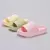 Plataforma grossa banheiro casa chinelos moda feminina sola macia eva slides int - DOA EXPRESS