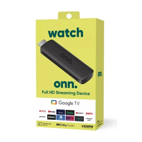 Watch Onn con Google Tv Fhd para Streaming