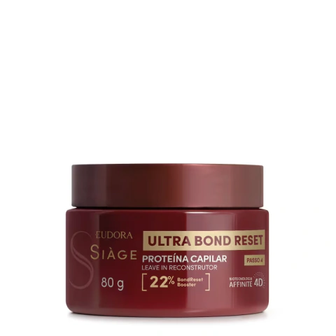Leave-In Reconstrutor Proteína Capilar Siàge Ultra Bond Reset 80g