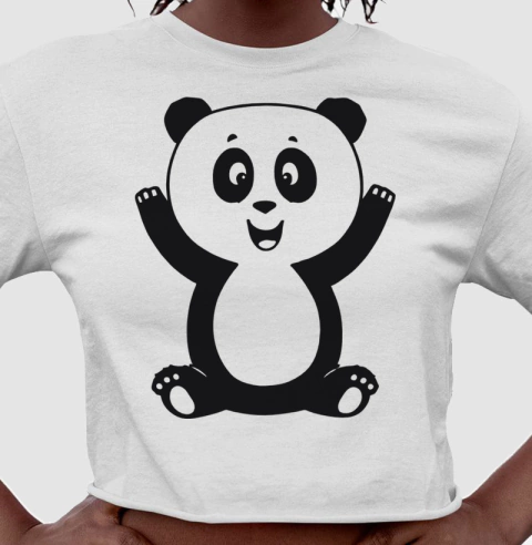 Estampa Exclusiva Panda Feliz