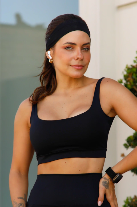 TOP MODELADO QUADRADO | PRETO