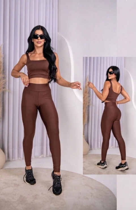 Conjunto Fitness Top e Legging - South Girls