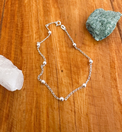 tornozeleira bolinha