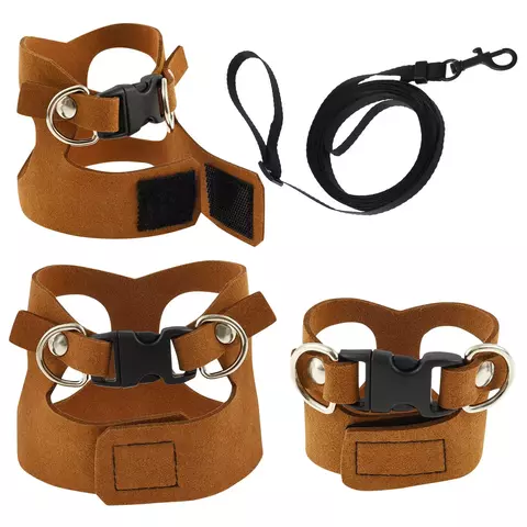 Arnês Ajustável com Trela para Répteis e Anfíbios