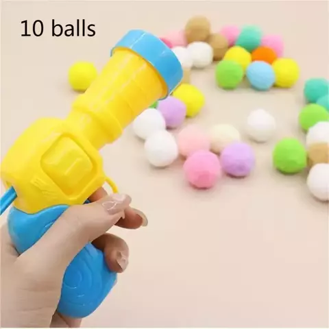 Brinquedo de Tiro com Bolinhas para Gatos