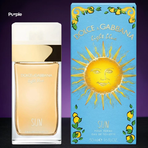 Perfume Dolce & Gabbana Light Blue Sun Pour Femme Eau de Toilette 50ml Original Lacrado Feminino