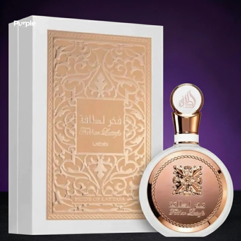 Perfume Fakhar Rose Lattafa Eau de Parfum 100ml Original Lacrado Feminino