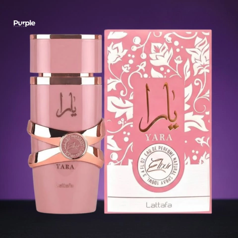 Perfume Yara Elixir Lattafa Eau De Parfum 100ml Original Lacrado Feminino Árabe