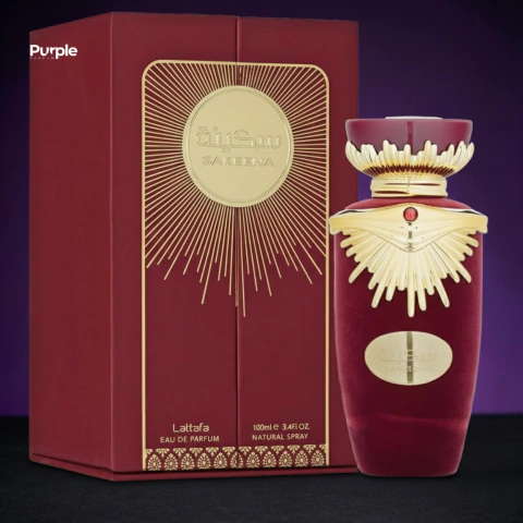 Perfume Lattafa Sakeena Eau de Parfum 100ml Original Lacrado Feminino Árabe