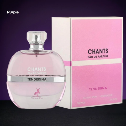 Perfume Chants Tenderina Maison Alhambra Eau de Parfum 100ml Original Lacrado Feminino Árabe