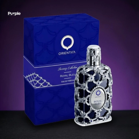 Perfume Orientica Royal Bleu Eau De Parfum 80ml Original Lacrado Unissex Árabe