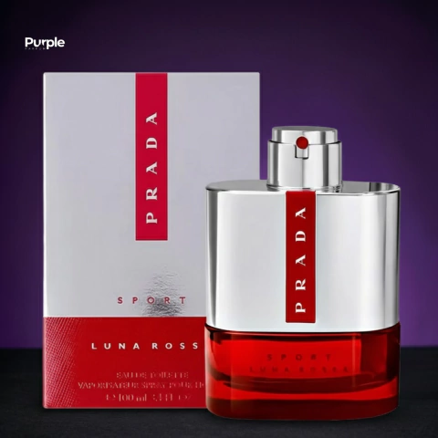 Perfume Prada Luna Rossa Sport Eau De Toilette 100ml Original Lacrado Masculino