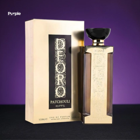 Perfume RiiFFS Deoro Patchouli Eau de Parfum 100ml Original Lacrado Masculino Árabe