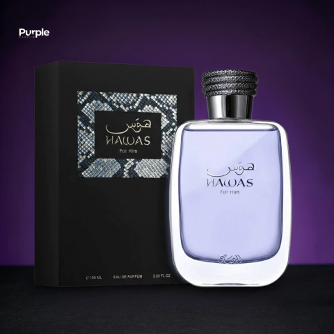 Perfume Hawas For Him Rasasi Eau de Parfum 100ml Original Lacrado Masculino Árabe