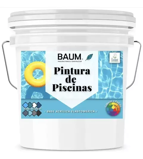 GALON DE LA MEJOR PINTURA PARA PISCINA RESISTENTE Y DURADERA - comprar en línea