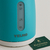 Pava Eléctrica Yelmo Pe-3909 1,7lts Mate Color Celeste - Elitenova