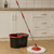 Balde Giratorio Trapeador Centrifugo Escurridor Lampazo Mopa - comprar online
