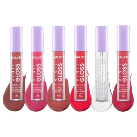 Cosméticos Vinil Gloss - Gloss Labial 3,5g - Bauny - NOVIDADE!
