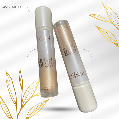Ultra Glow Líquido Iluminador em Gel Pink 21
