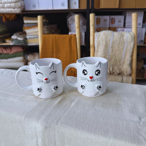 Taza de cerámica – Diseño gatito